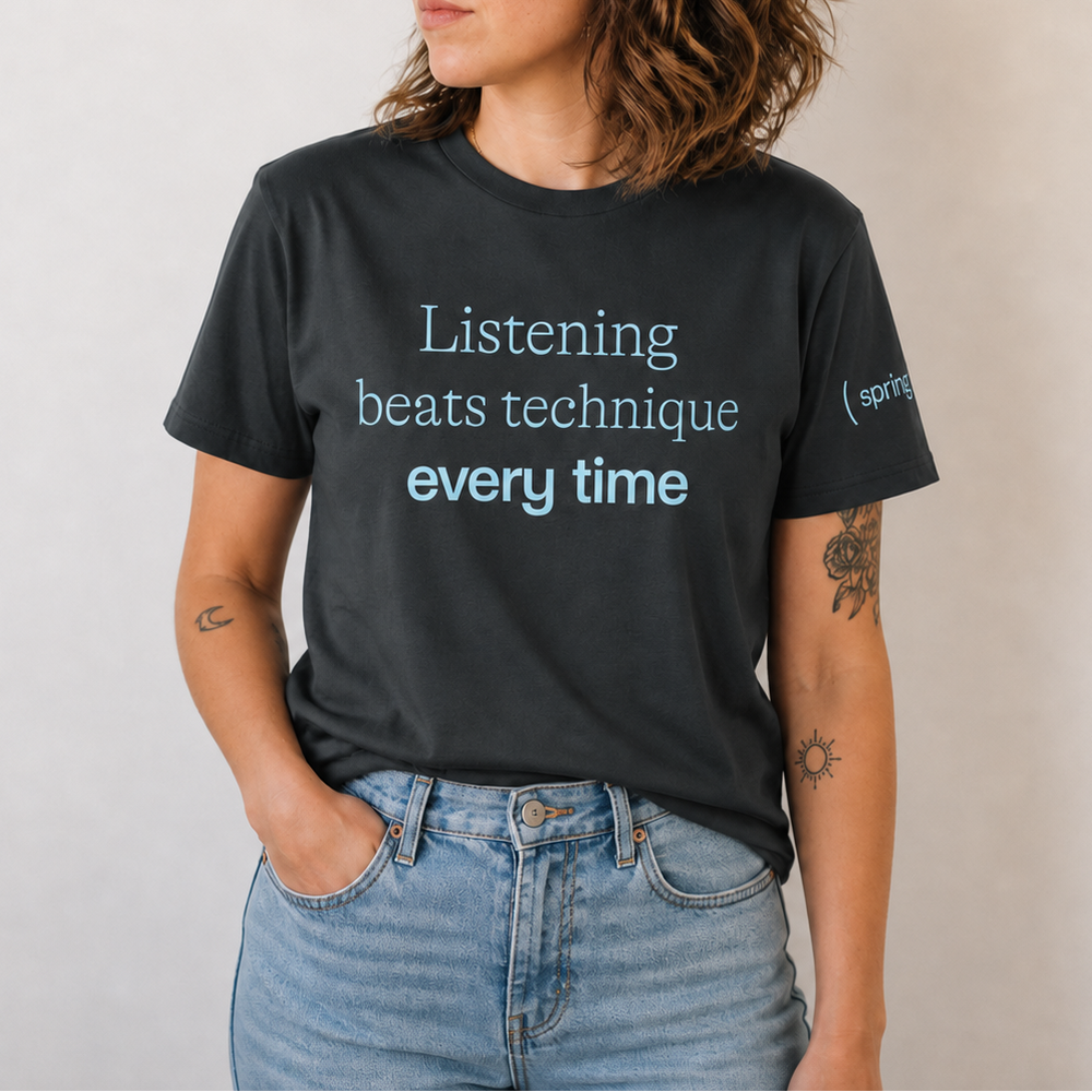 Listening Beats Technique Tee